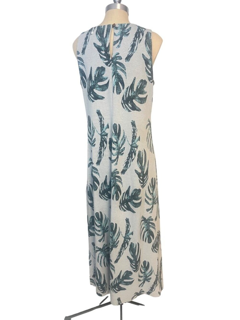 Tyler Böe Claudia Maxi Shift Dress Blue Size Medium New NWOT - Picture 4 of 6